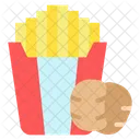 French Fries Food Fast Food 아이콘