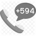 French Guiana Dial Code  Icon