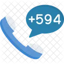 French Guiana Dial Code  Icon