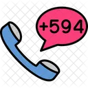 French Guiana Dial Code  Icon