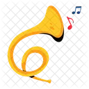 French Horn Baroque Horn Wind Instrument Icon