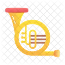 French Horn Instrument Brass Icon