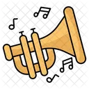 French Horn Musical Instruments Trumpet Icon