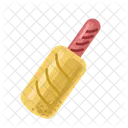 French hot dog  Icon