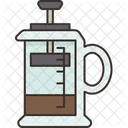 French Press Coffee Icon