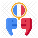 French Language French Translator French Speaking Icon