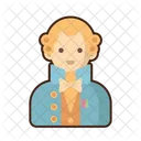 French Nobleman Royal French Man Icon
