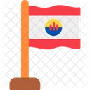 French Polynesia Flag Pf Icon