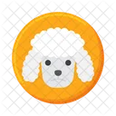 French Poodle Pudel Poodle Icon