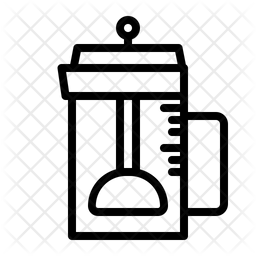 French Press Icon