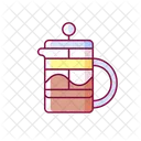 French Press Coffee Icon
