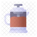French Press Food Coffee Icon