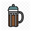 French Press Kettle Drink Icon