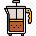 Hot French Press Icon