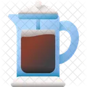 French Press Coffee Drink Icon