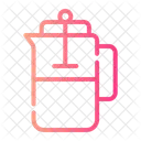 French Press Coffee Maker Coffee Shop Icon