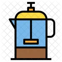 French Press Coffee Press Coffee Machine Icon