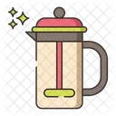 French Press Coffee Press Presspot Icon