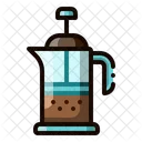 French Press Coffee Icon