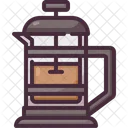French Press Beverage Cafe Icon