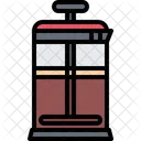 French Press Coffee Drink Icon
