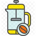 French Press French Coffee Icon