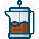 French Press Coffee Icon