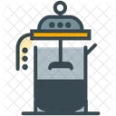 French Press Coffee Icon