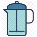 Cafe Coffee French Press Icon