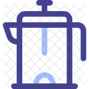 French Press Coffee Drink Icon