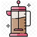 French Press Coffee Coffee Maker Icon