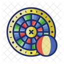 French Roulette French Game Icon