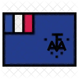 French Southern And Antarctic Lands Flag Icon