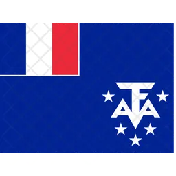 French southern territories Flag Icon