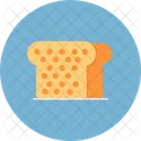 French Toast Bread Food Icon