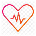 Rythme cardiaque  Icône