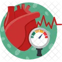 Rythme cardiaque  Icône