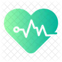 Frequencia Cardiaca Ataque Cardiaco Pulso Ícone