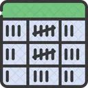 Frequency Table Analytical Icon