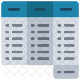 Frequency Table  Icon