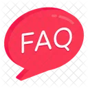 Faq Help Chat Help Message Icon
