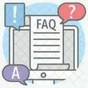 Frequently Ask Question  Icon