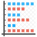 Equalizer Diagramm Frequenzdiagramm Datenvisualisierung Symbol