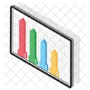 Equalizer Diagramm Frequenzdiagramm Datenvisualisierung Symbol