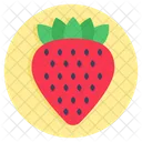 Fresa Fruta Comestible Icon