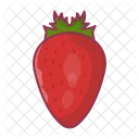 Fresa Fruta Jugosa Icon