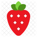 Fresa Fruta Jugosa Icon