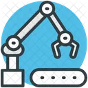 Fresagem Maquina Robotica Ícone