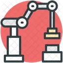 Fresagem Maquina Robotica Ícone