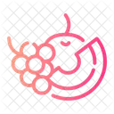 Fresh Fruit Supermarket Icon